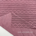 knitted jacquard fabric with polyester spandex